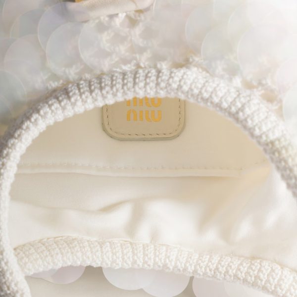 IVY Sequined mesh handbag