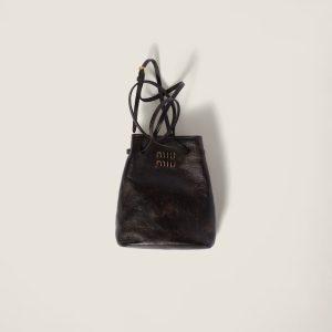 Nappa leather pouch