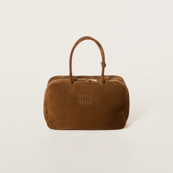 Suede leather Beau handbag