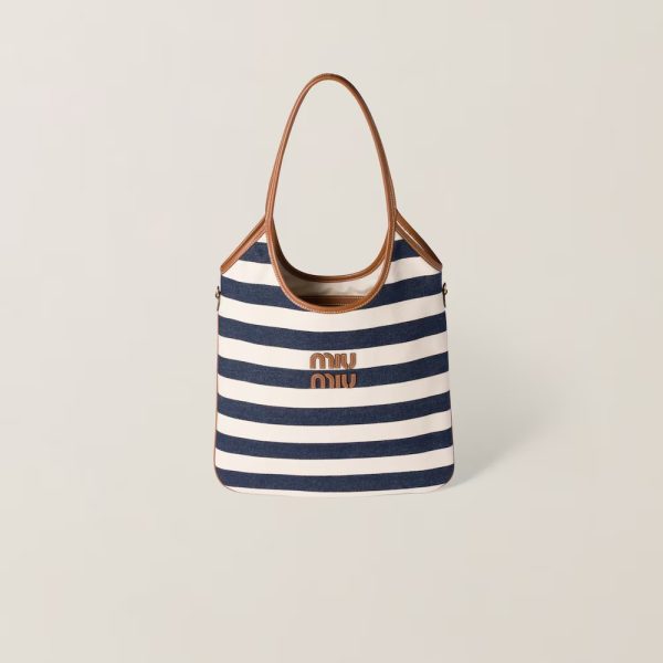 Ivy canvas and leather handbags