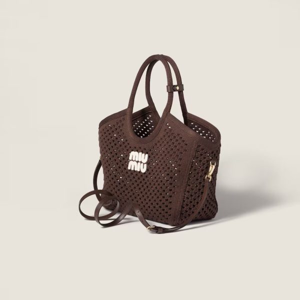 IVY cotton mesh tote bag