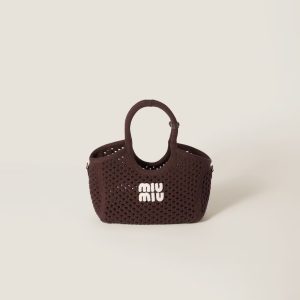 IVY cotton mesh handbag