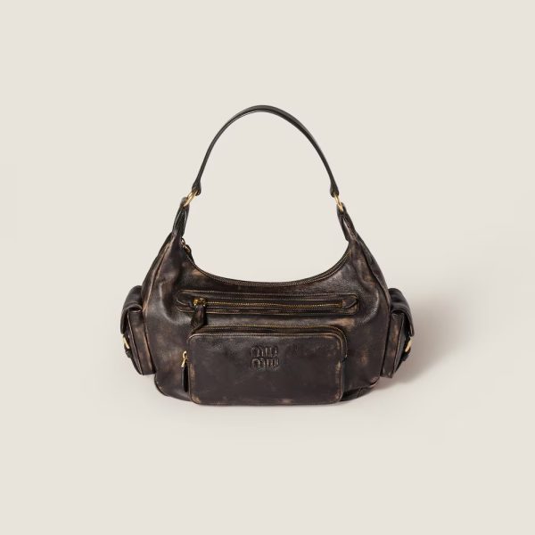 Pocket Nappa leather pocket bag