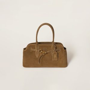 Aventure Suede leather handbag