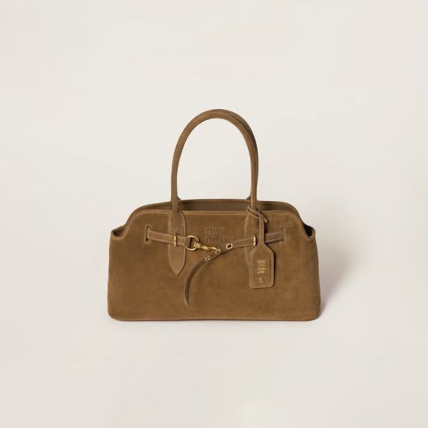 Aventure Suede leather handbag