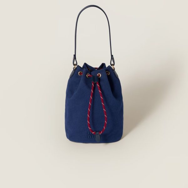 Gabardine pouch