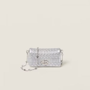 Miu Crystal nappa leather and crystal mini-bag