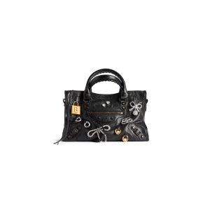Women's Le City Bag Medium in Silver