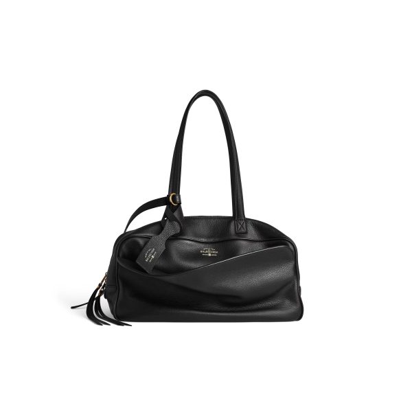 Women's Carrie Bowling Bag Medium in Black