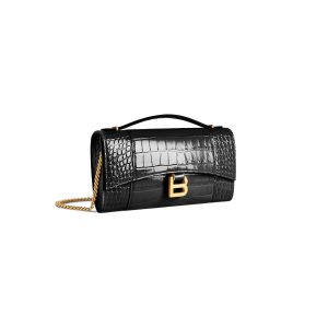 Women's Hourglass Pochette With Chain