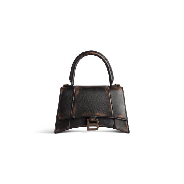 Women's Hourglass Handbag Small in Brown
