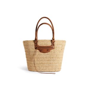 Women's Le City Basket Medium in Naturalcamel