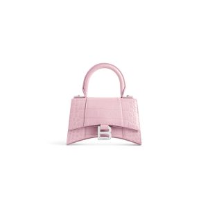 Women's Hourglass Handbag Xs in White